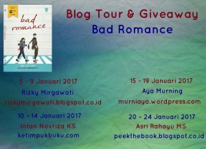Blogtour & giveaway novel Bad Romance